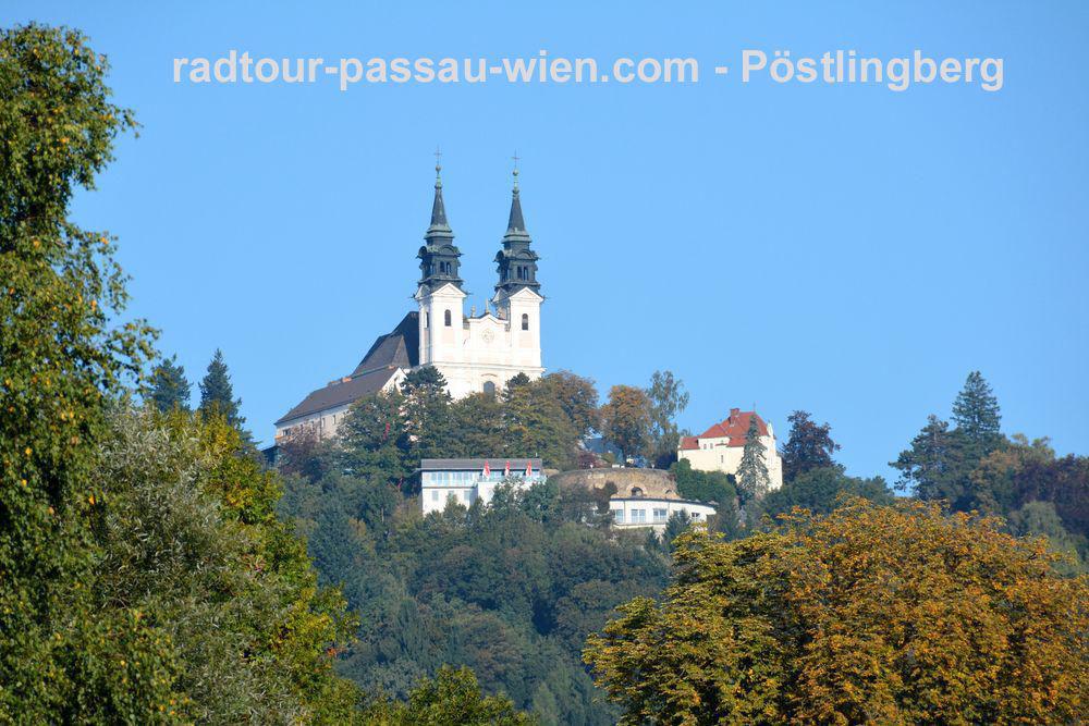 Voyage à vélo Passau-Vienne - Basilique Poestlingberg