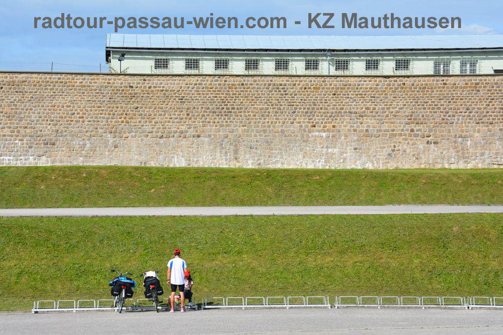 Voyage à vélo Passau-Vienne - Le Mémorial de Mauthausen